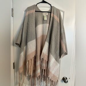 Barbour poncho